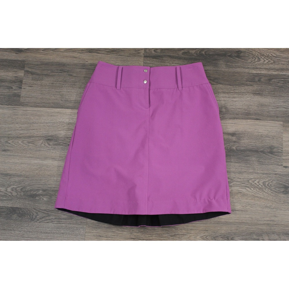 Annika CB Golf Skort‎ Athletic Pleated Skirt Activewear Purple Skirt Size 4